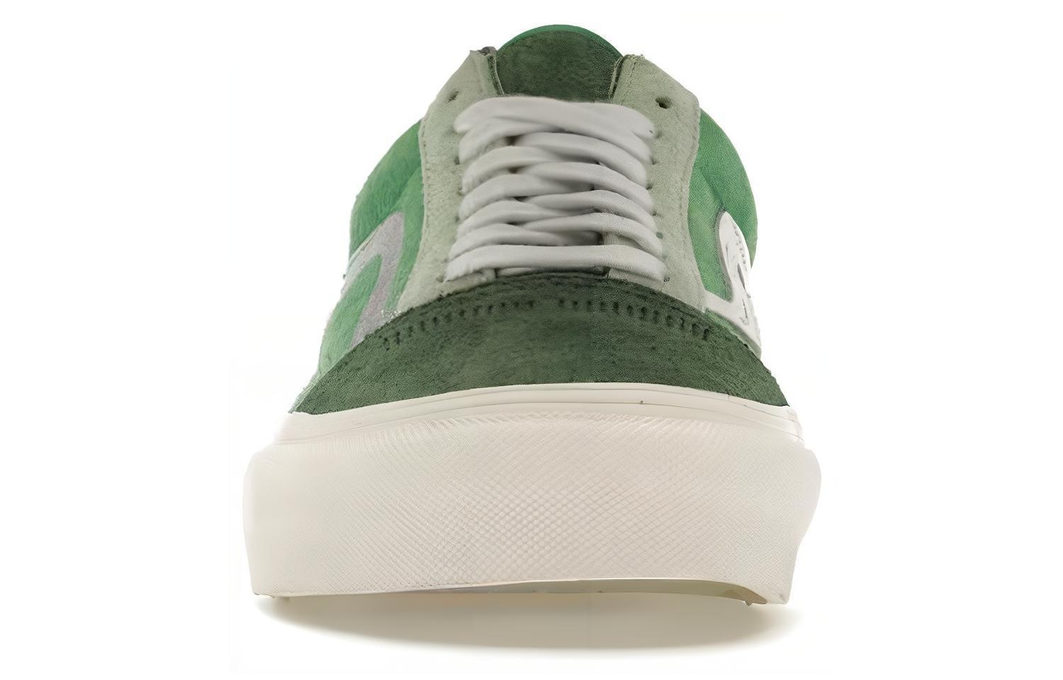 Vans KAR L'Art de L'Automobile x Vans Old Skool Vlt Lx Green White — фото 8