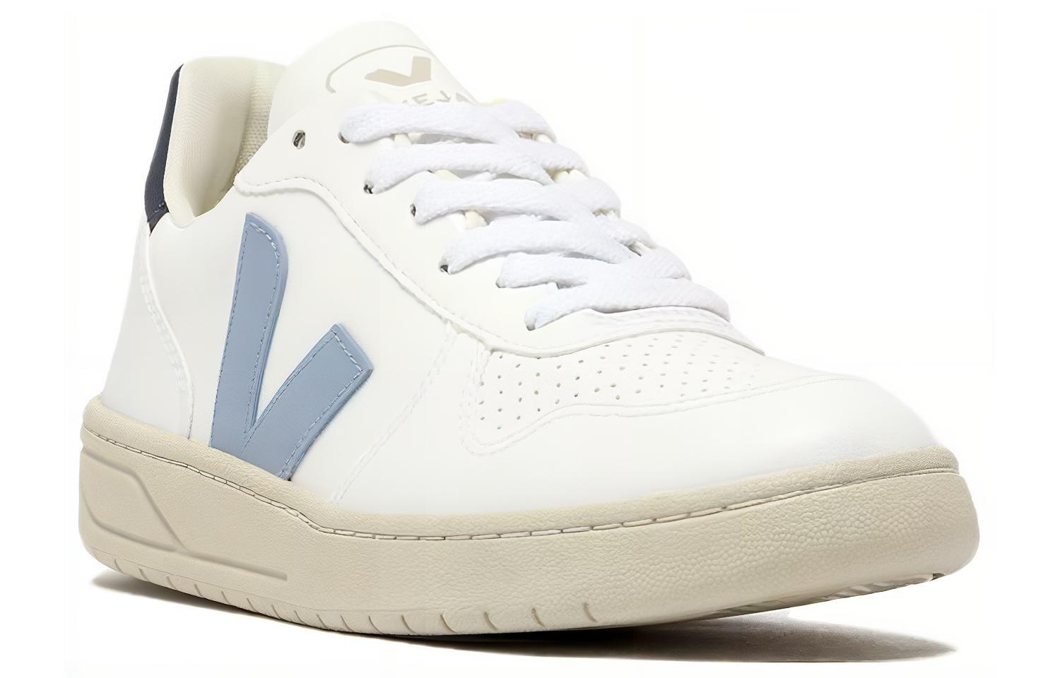 Veja V-10 PU White Blue — фото 7