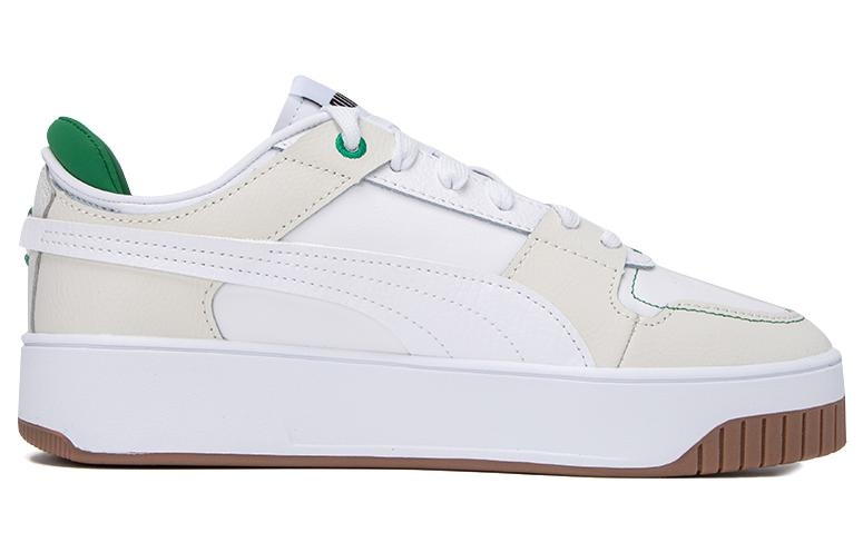 Puma Carina White Green — фото 1