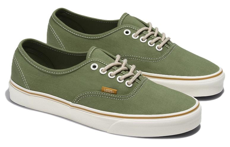 Vans Authentic Embroidered Check Green — фото 7