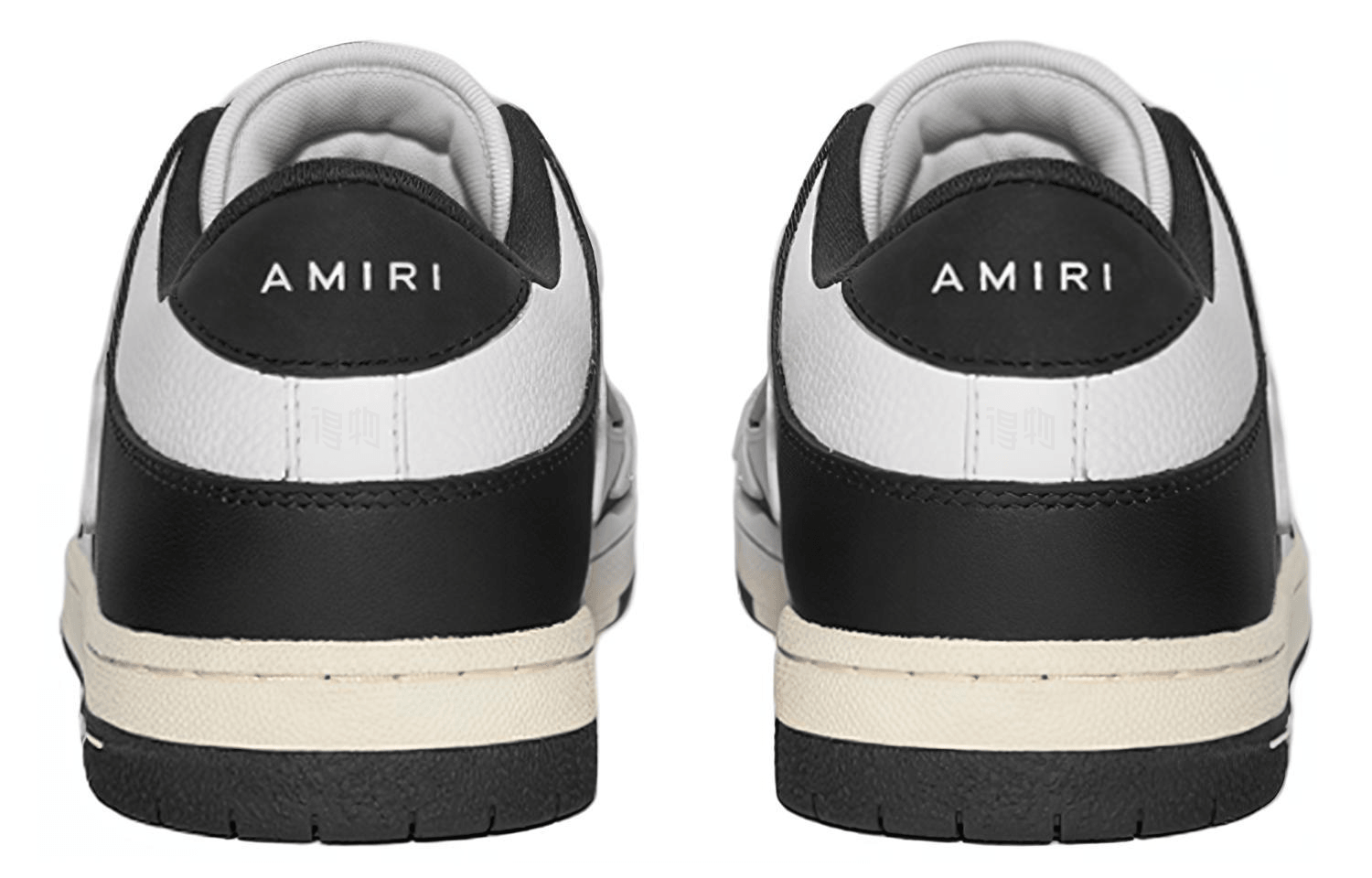Amiri Bone Low Top White Black — фото 8