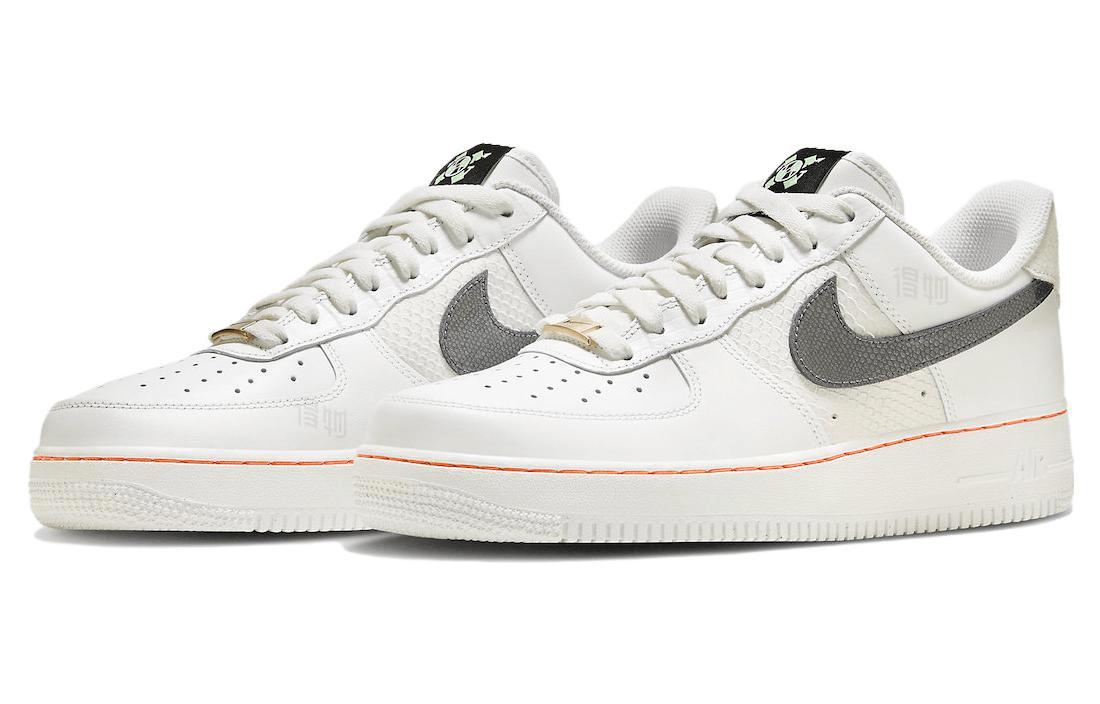 Nike Air Force 1 Low White Grey — фото 8