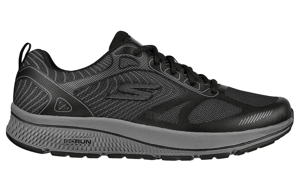 Skechers Go Run Consistent Black Grey — фото 6