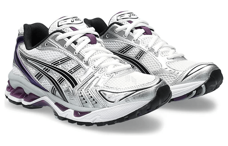ASICS Gel-Kayano 14 White Purple — фото 9