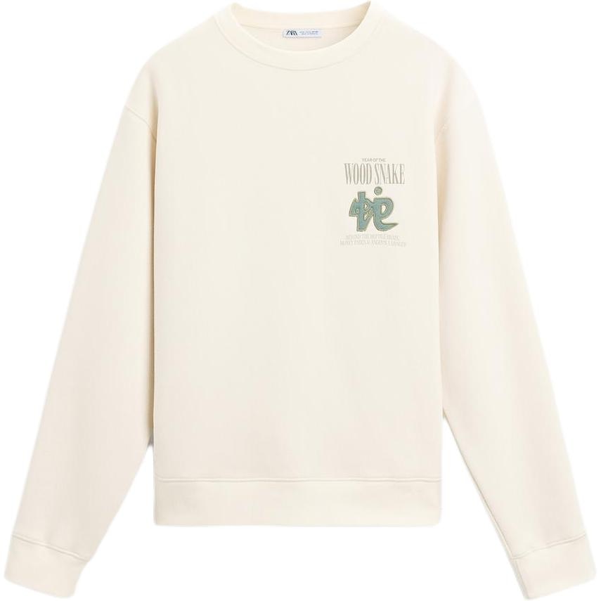 ZARA Embroidered Sweatshirt
