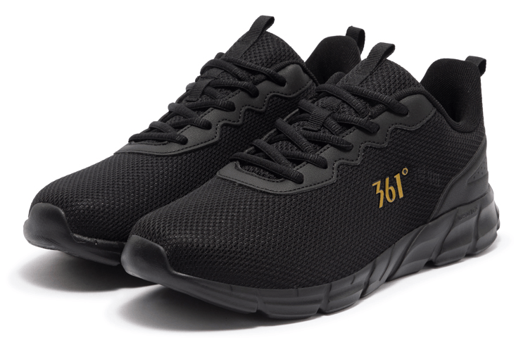 361° Running Shoes Black Gold — фото 7