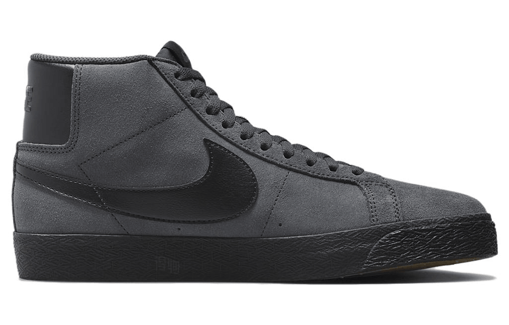 Nike Blazer High Black — фото 7