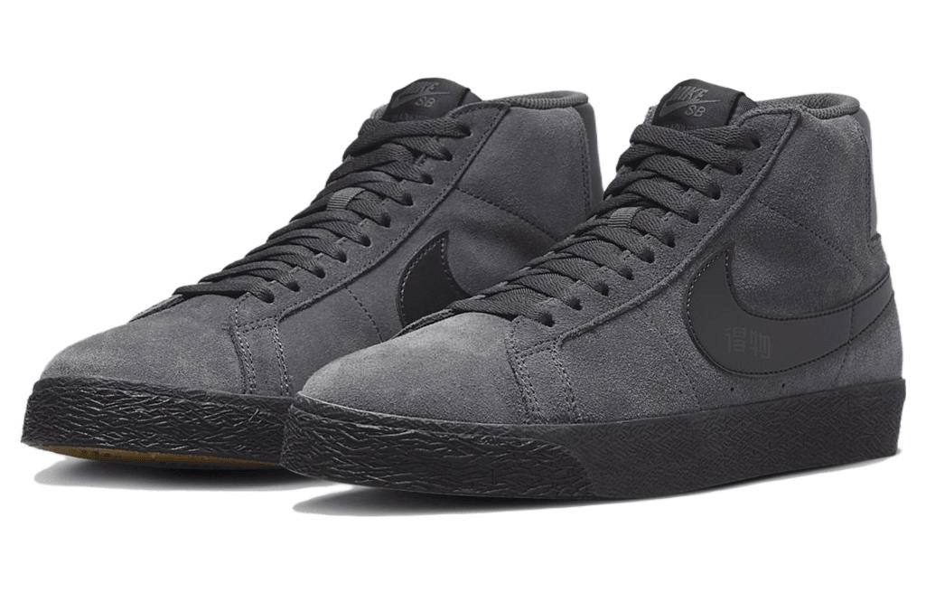 Nike Blazer High Black — фото 8