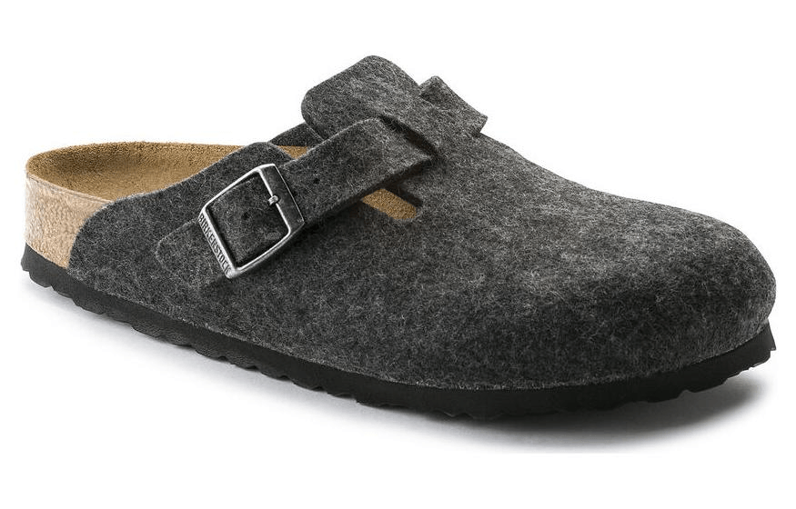 Birkenstock Stone Gray Clogs — фото 6