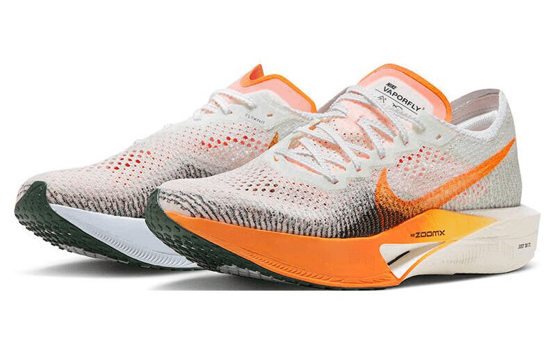 Nike ZoomX Vaporfly Next% 3 White Yellow — фото 8