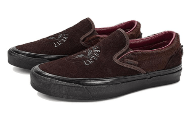 Vans Randomevent x Vans Slip-On Brown — фото 6