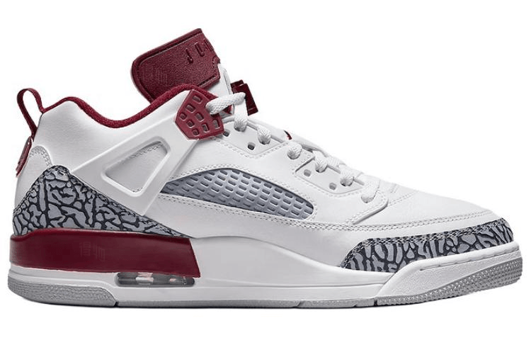 Jordan Spizike Low White Red — фото 6