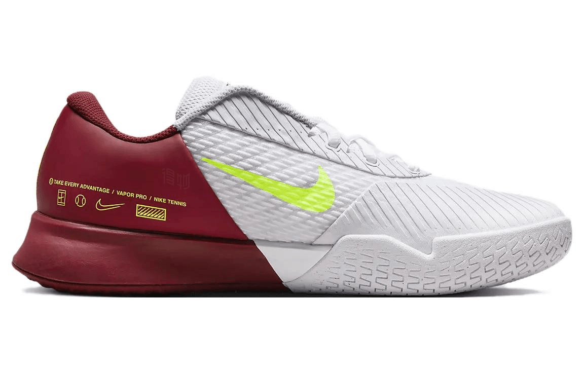 Nike Air Zoom Vapor Pro 2 HC White Red — фото 7