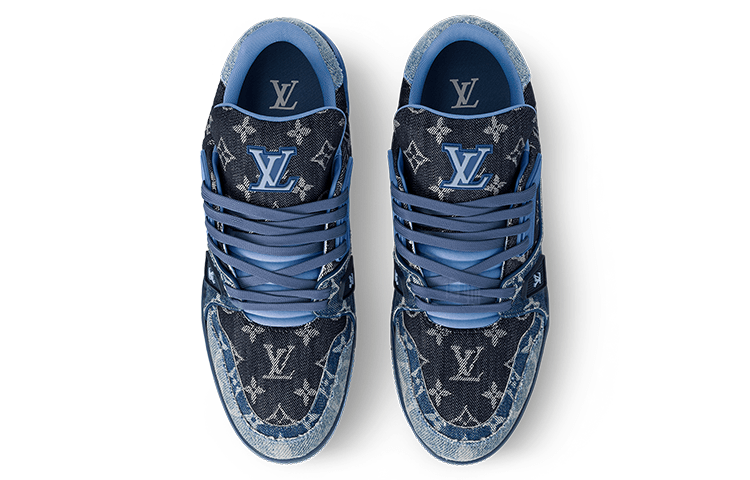 Louis Vuitton Trainer Blue — фото 2