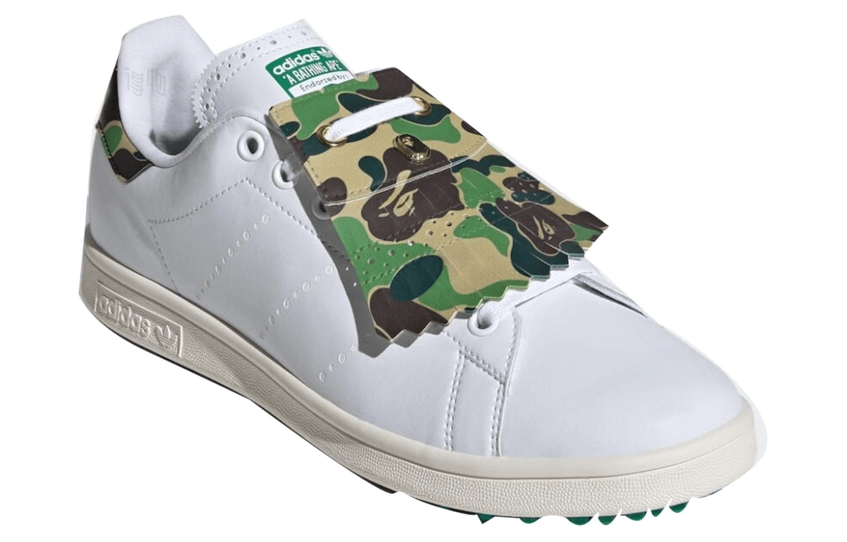 adidas originals A BATHING APE x adidas Stan Smith Camo White — фото 6