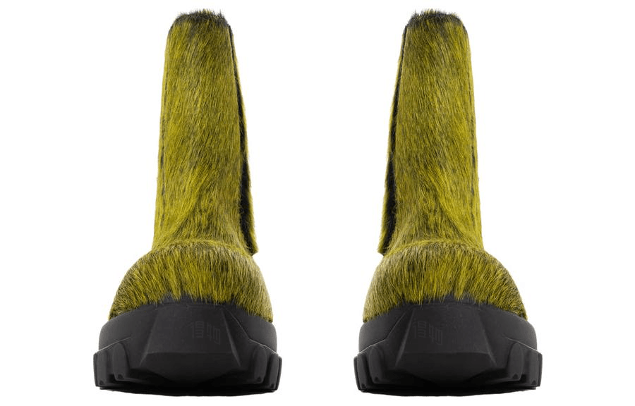 Rick Owens Drkshdw Chelsea Boots Green — фото 7