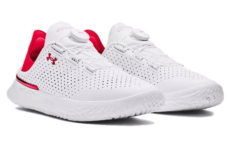 Under Armour Ua Flow Slipspeed White Red — фото 8