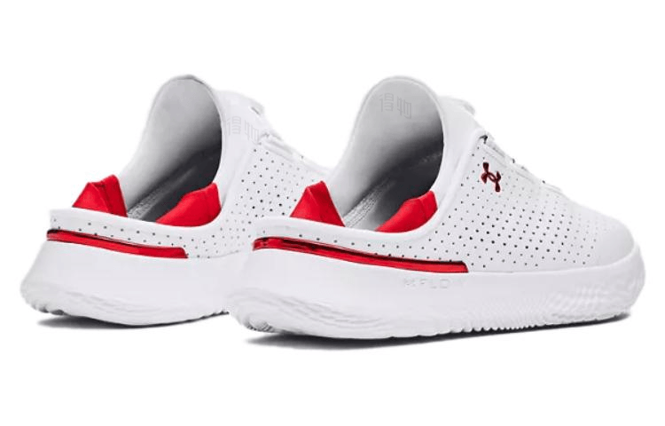 Under Armour Ua Flow Slipspeed White Red — фото 11
