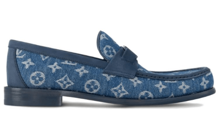 Louis Vuitton Loafers Blue — фото 6