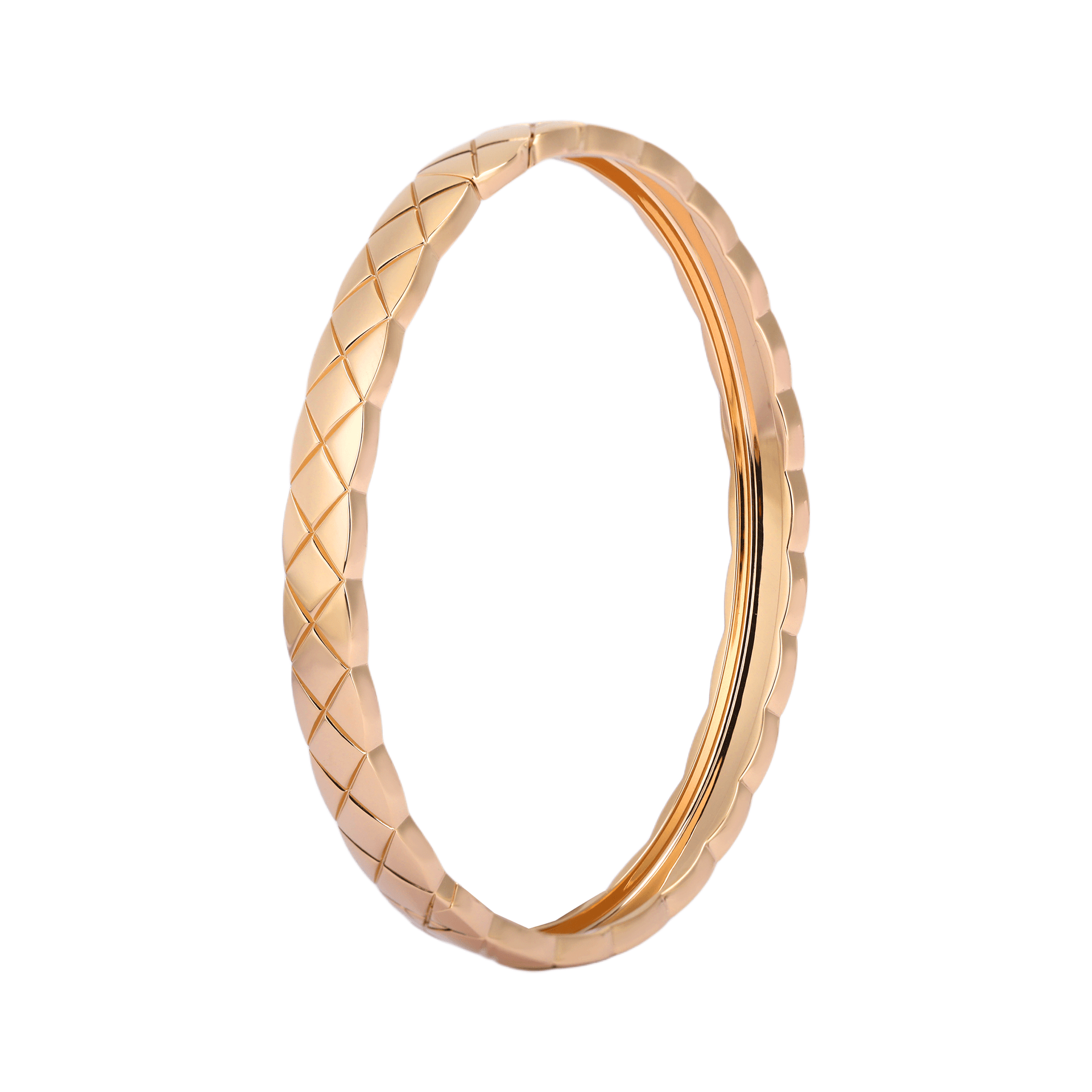 CHANEL Coco Crush Bracelet Beige 18K Gold