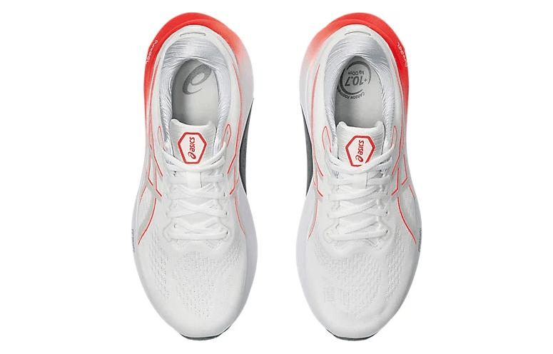 ASICS Gel-Kayano 30 White Red — фото 10