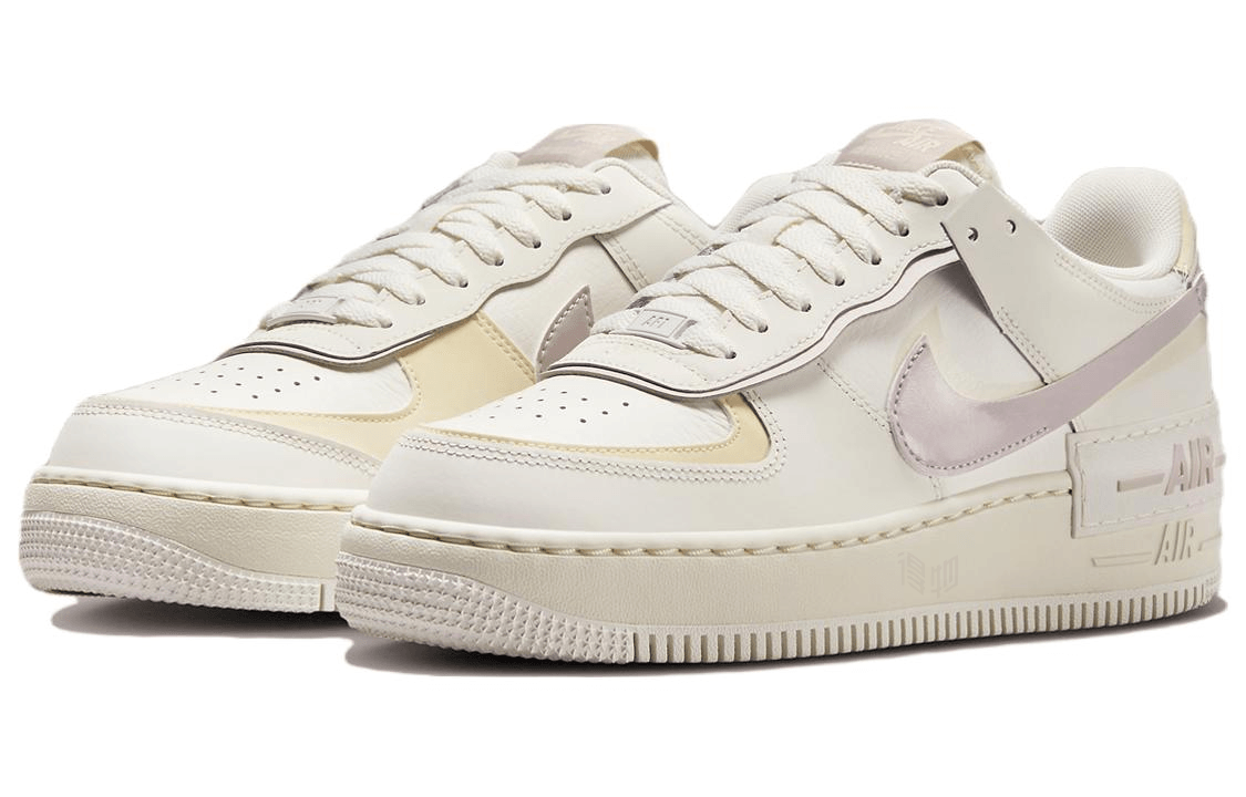 Nike Air Force 1 Shadow Beige Purple — фото 8