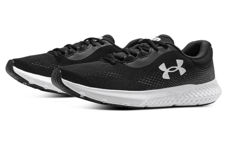 Under Armour Charged Rogue 4 Black White — фото 7
