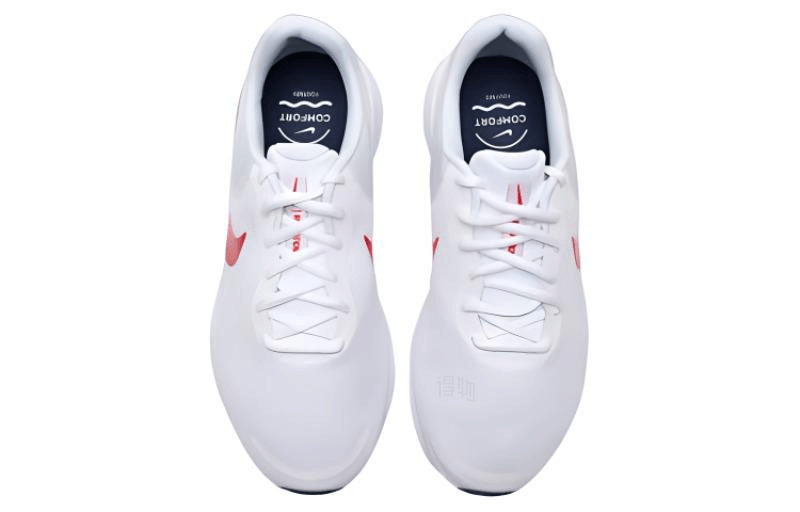Nike Revolution 7 White Red — фото 7