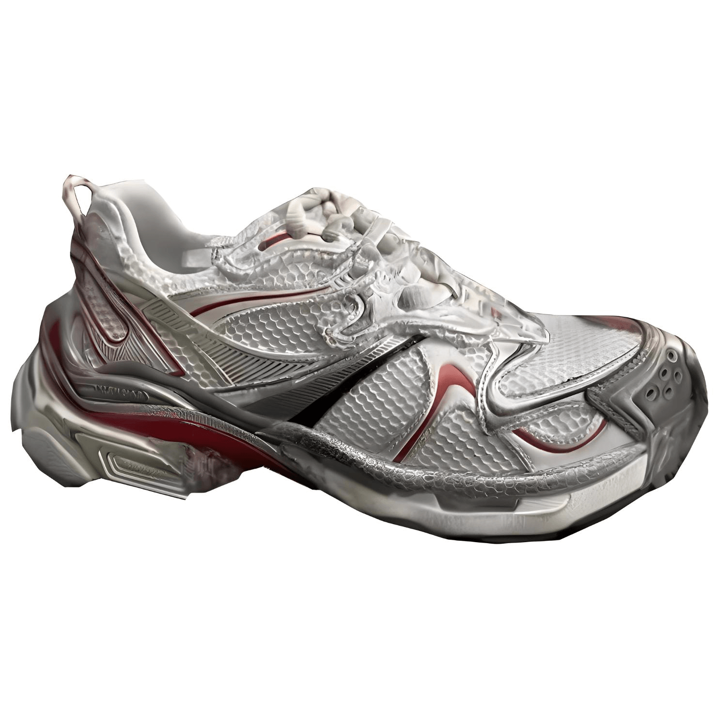 Balenciaga Runner Silver — фото 7