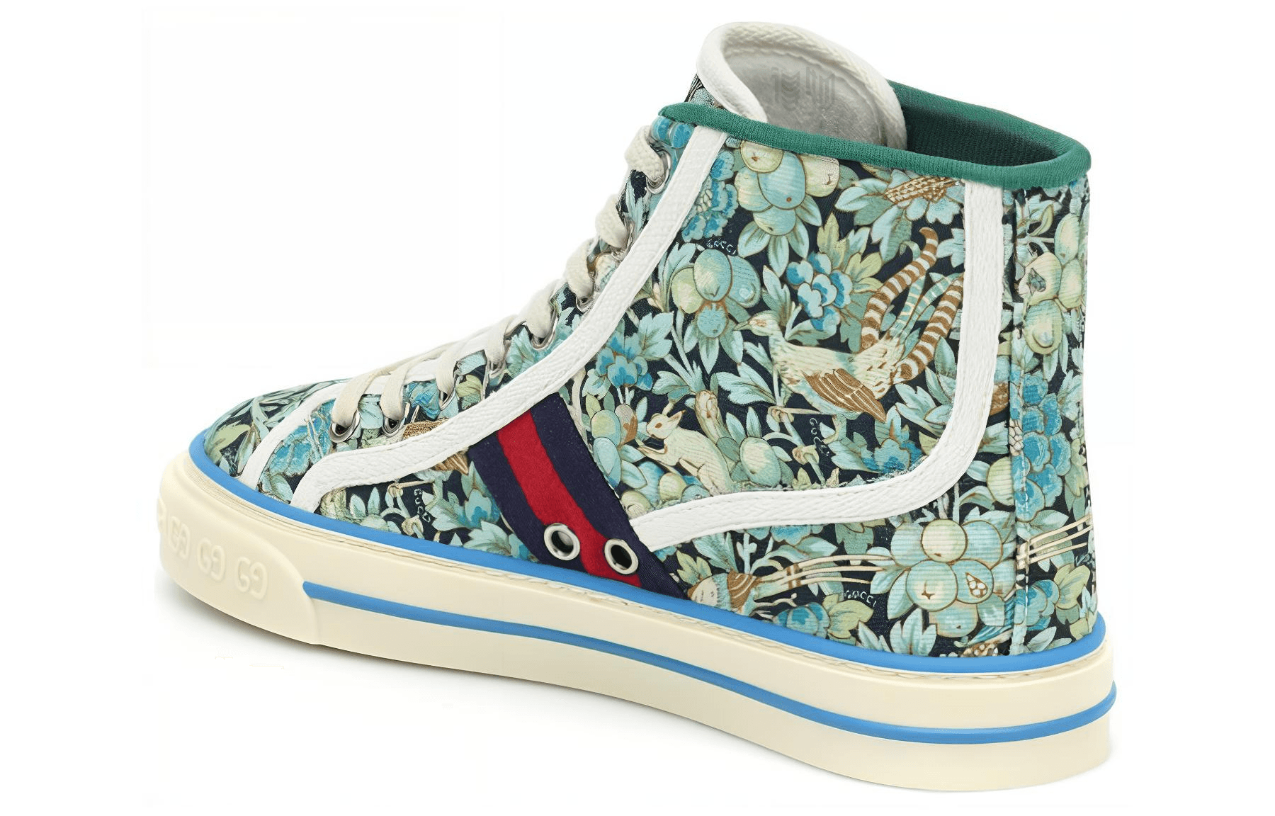 Gucci High-Top Sneakers Green — фото 6