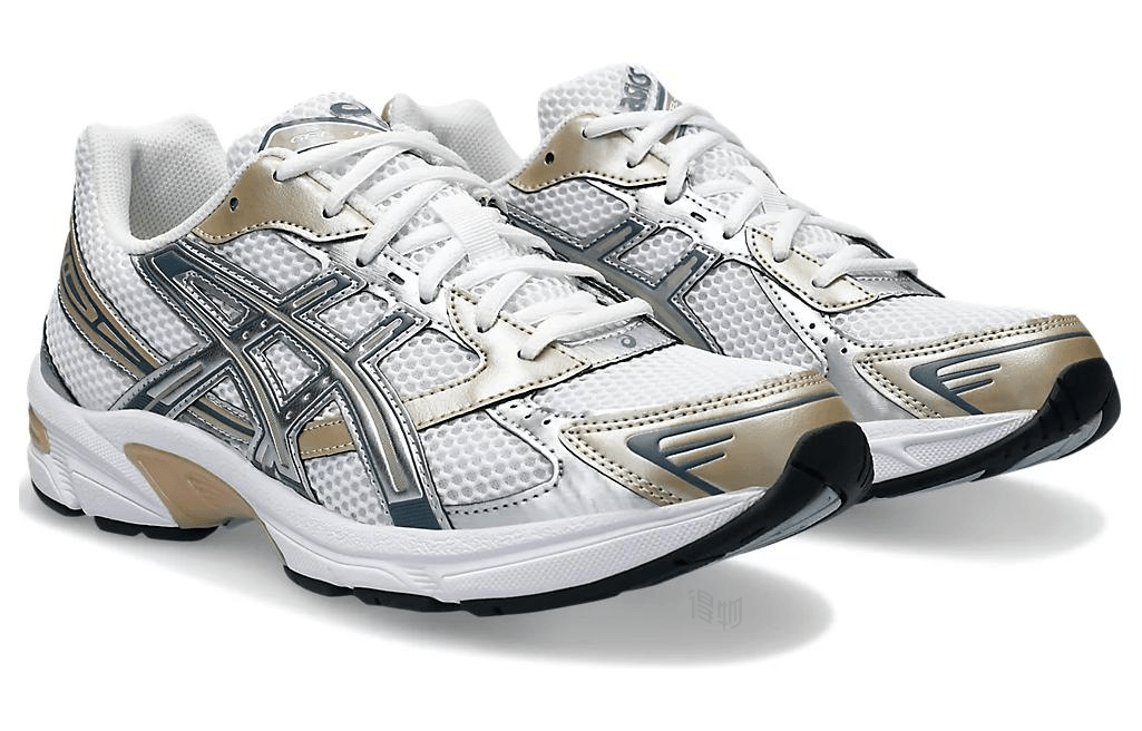 ASICS Gel-1130 White Silver Brown — фото 9