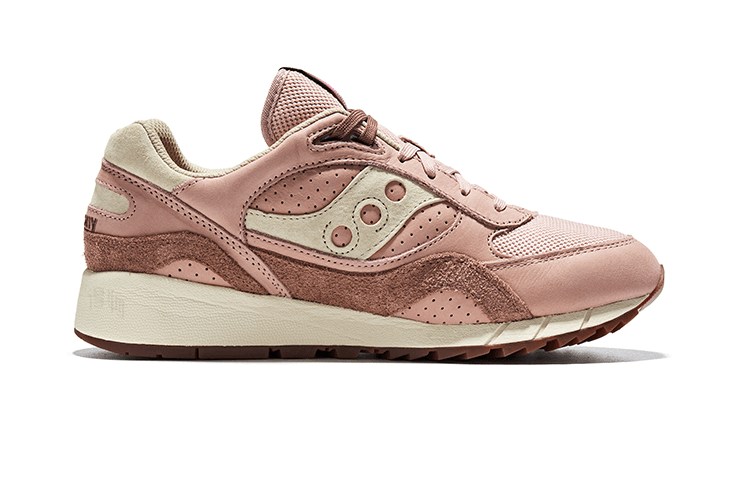 Saucony Shadow 6000 Red Brown — фото 6