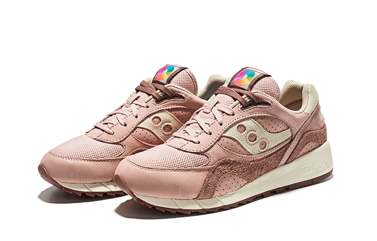 Saucony Shadow 6000 Red Brown — фото 7