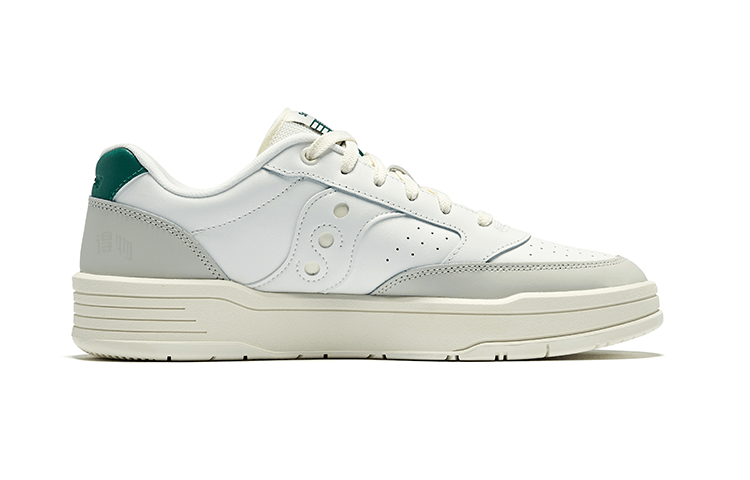 Saucony CROSS JZ White Grey Green — фото 6