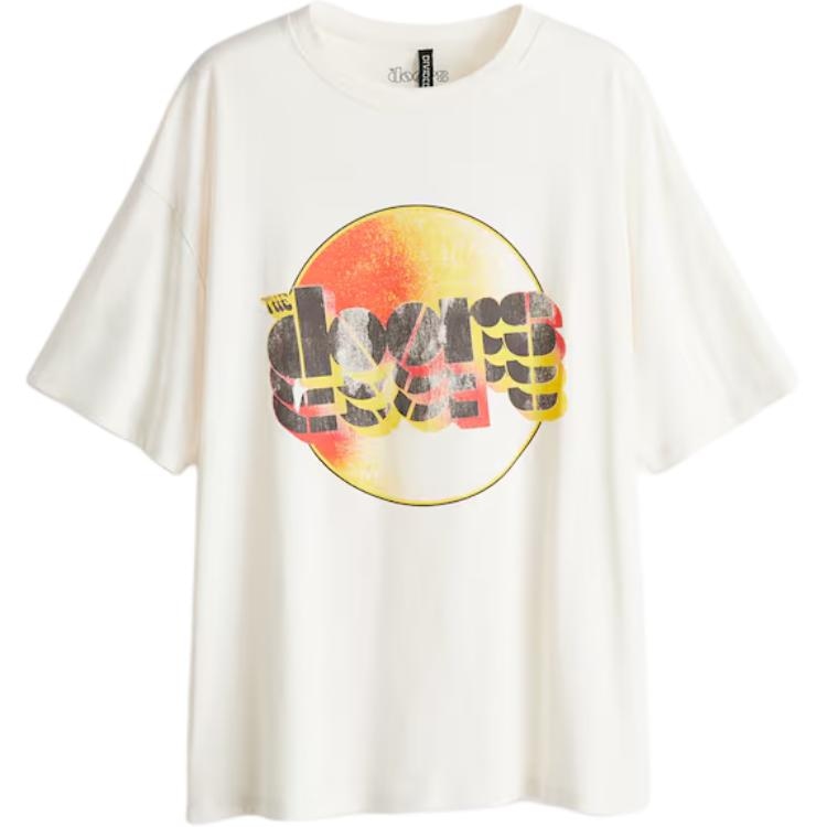 H&M Relaxed Crew Neck T-Shirt