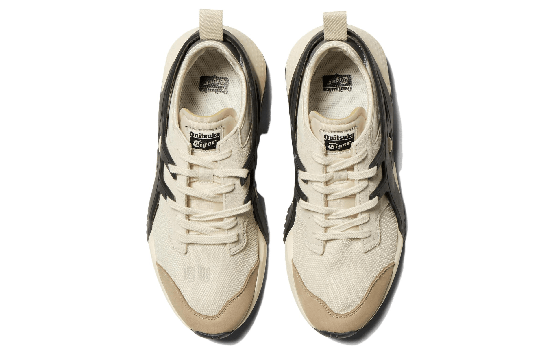 Onitsuka Tiger Big Logo Trainer Beige Black — фото 9