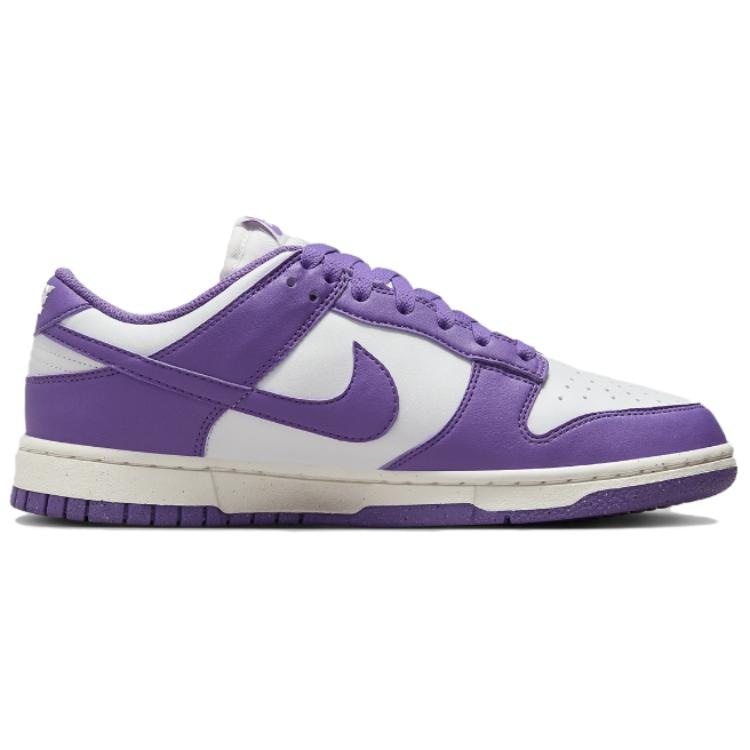 Nike Dunk Low Next Nature Purple White — фото 7