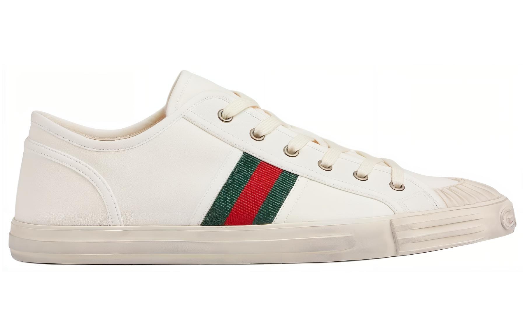 Gucci Low Top Sneakers White — фото 7