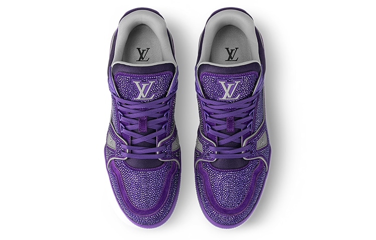Louis Vuitton Trainer Low Purple — фото 2