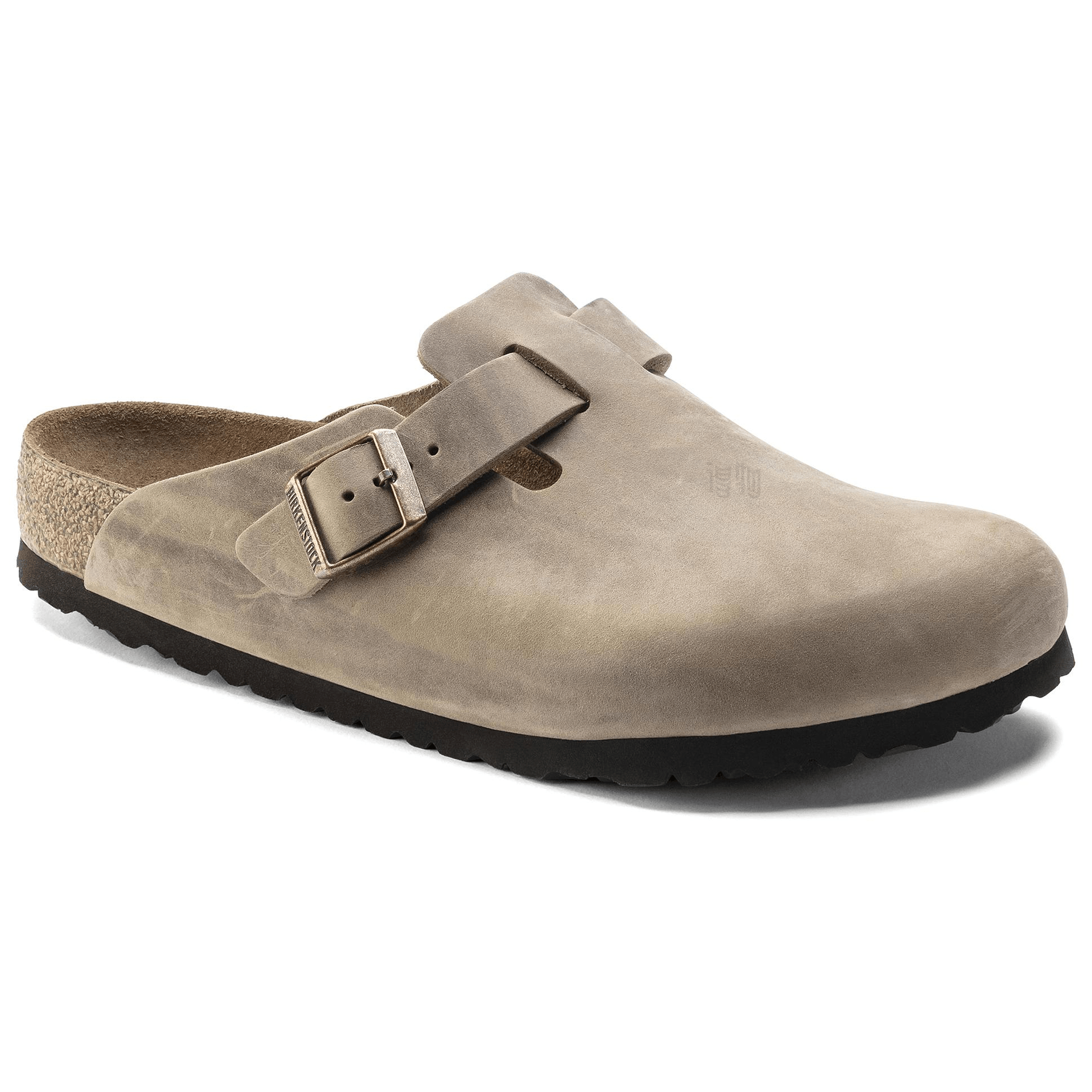 Birkenstock Boston Grey Brown — фото 8