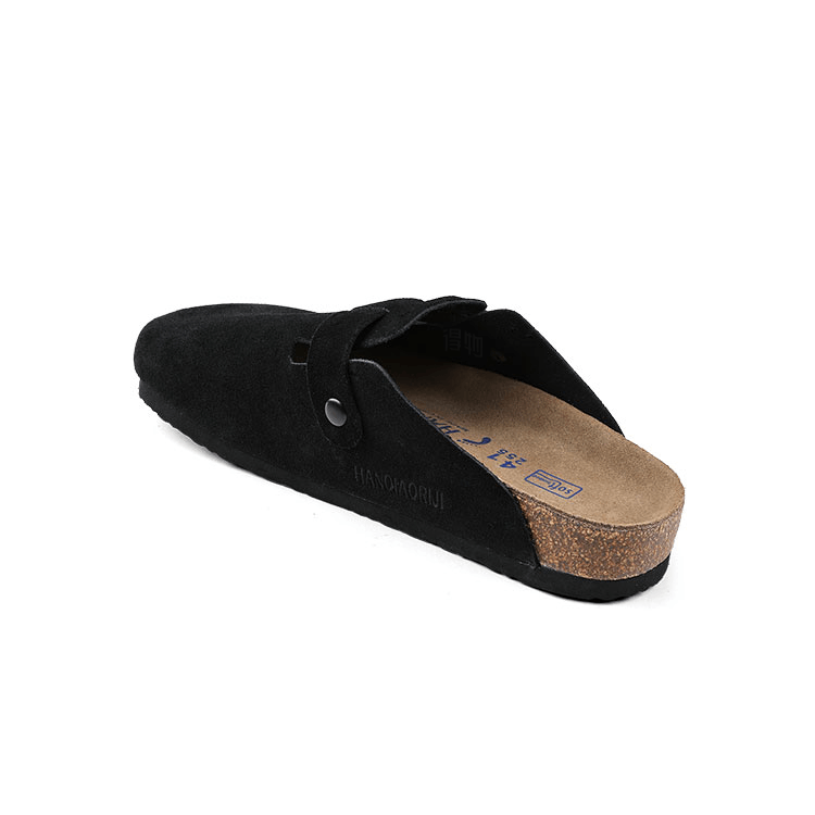 Hanqiaoriji Cocoon Series Suede Clogs Black — фото 9