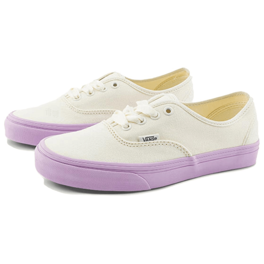 Vans Authentic White Purple — фото 8