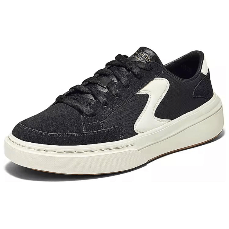 Skechers Court Classics Black Cream — фото 8