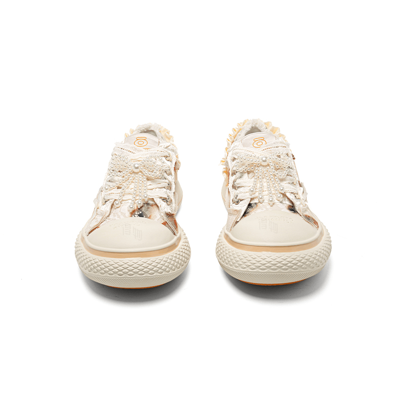 Old Order Canvas Sneakers White — фото 7