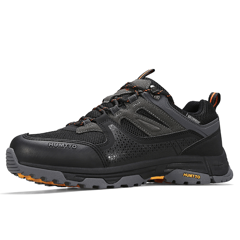 Humtto Low Cut Hiking Shoes Black Chestnut — фото 7