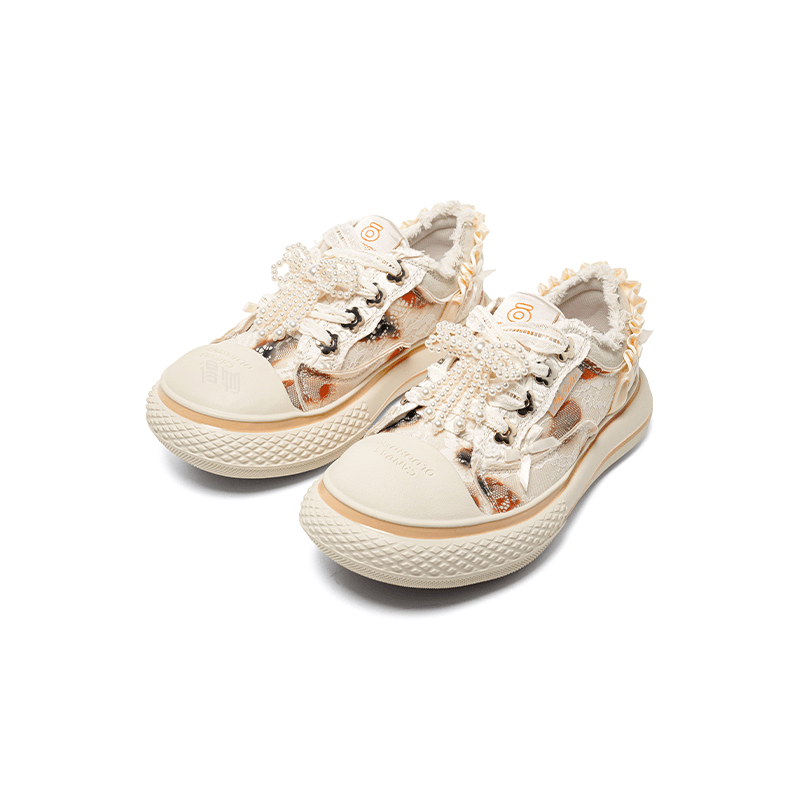 Old Order Canvas Sneakers White — фото 6