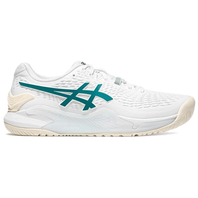 ASICS Gel-Resolution 9 White Green — фото 7