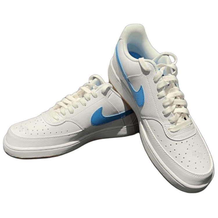 Nike Court Vision Low White Blue — фото 8