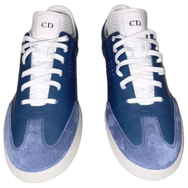 Dior B01 Low Top Sneakers Blue — фото 9