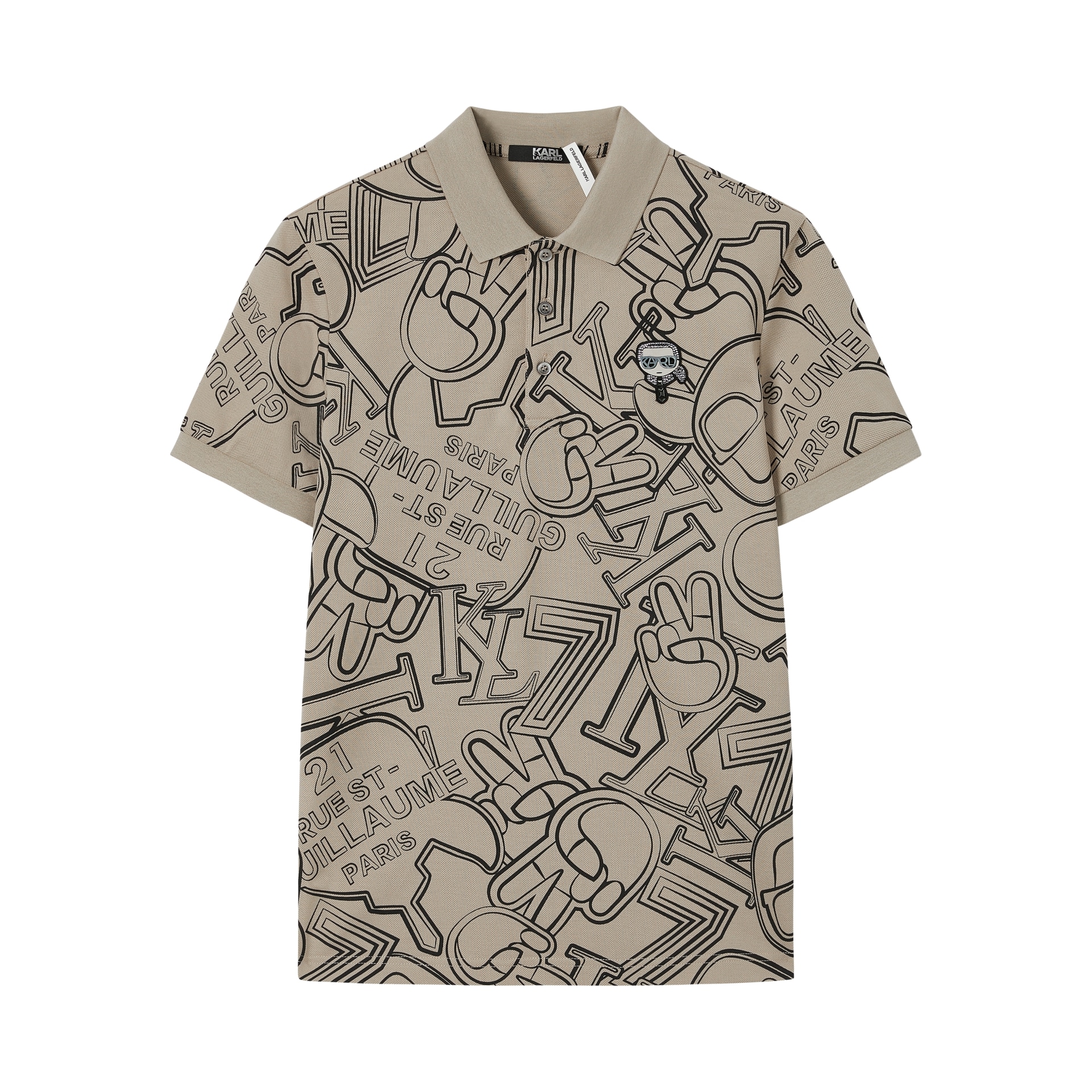 KARL LAGERFELD SS25 Polo